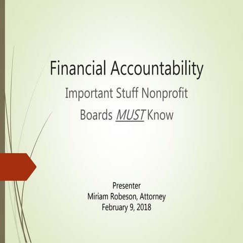 Financial accountability 2018 02-09 (final)