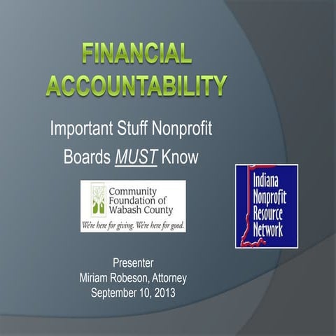 Financial accountability sept 10 INRN