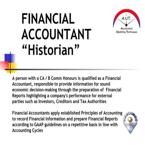 Financial accountant