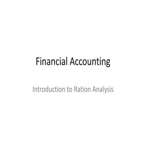 Financial accounting