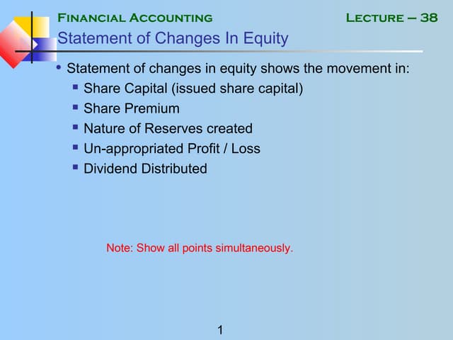 Financial accounting   mgt101 power point slides lecture 38