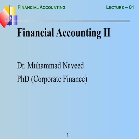 Financial accounting 