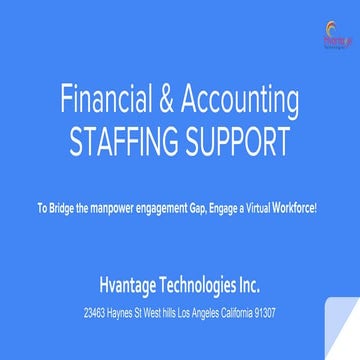 Financial and Accounting Staffing Support