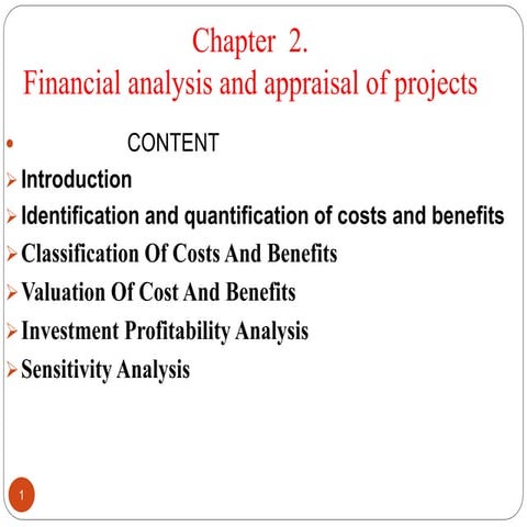  Financial analysis and appraisal of projects.pptx
