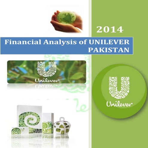 Financial analysis of unilever pakistan