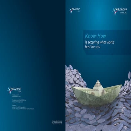 Financial Communications brochure