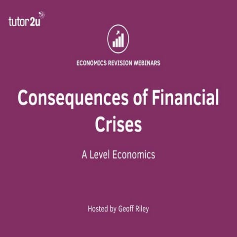Consequences of Financial Crises
