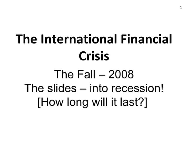 Financial Crisis1