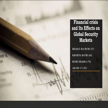 Financial crisis and Its Effects on Security Markets.pptx