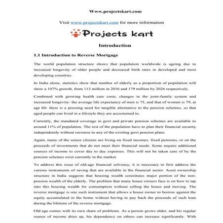 Financial Freedom through Reverse Mortgage