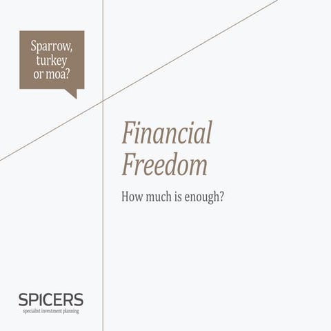 Financial Freedom - How much is enough