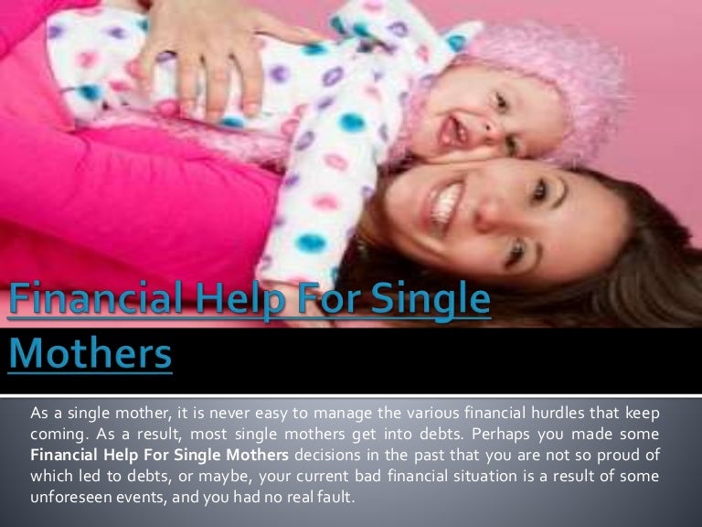 Financial Help For Single Mothers