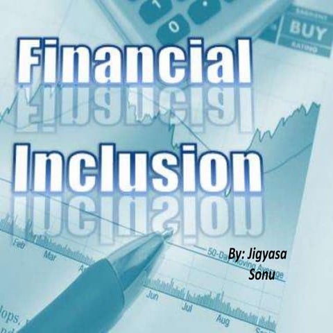 Financial inclusion | PPTX