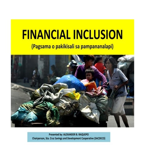 Financial Inclusion | PPT