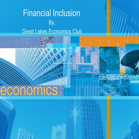 Financial inclusion | PPTX