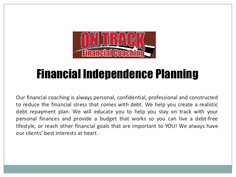 Financial independence planning