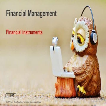 Financial instruments