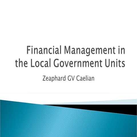Financial management
