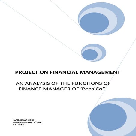Financial management