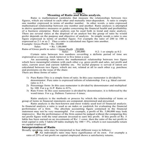 Financial management