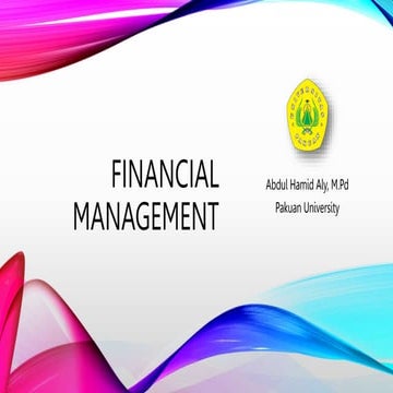 Financial Management Edupreneurship .pptx