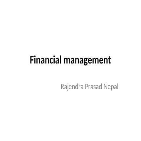 Financial Management33333333333333333.ppt