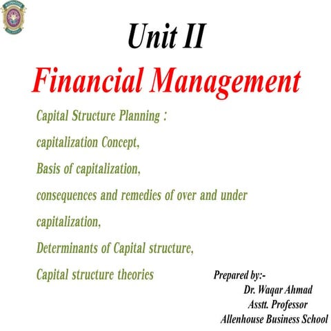 Financial management 2