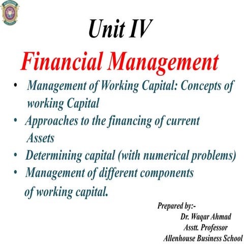 Financial management 3