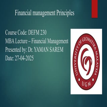 financial management3 is for master degree students