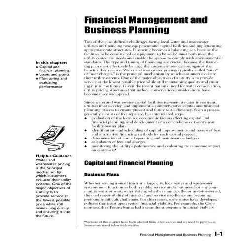 Financial Management And Business Planning
