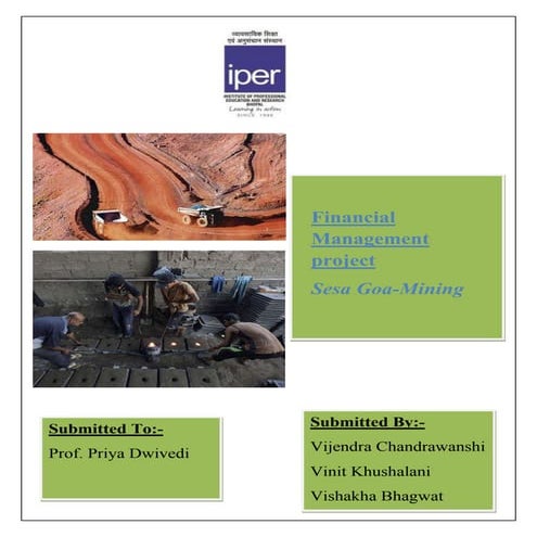 Financial management assignment group no. 16