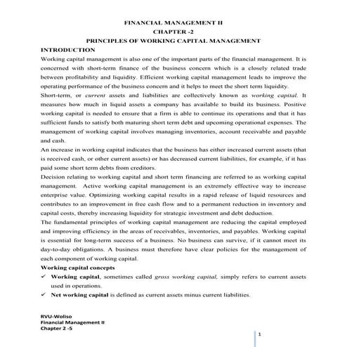 Financial Management II - (Chapter 2-5).pdf