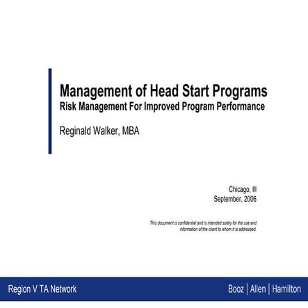 Financial Management Of Head Starts.1.Qa