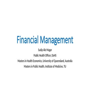 Financial Management_Sudip Ale Magar.pptx