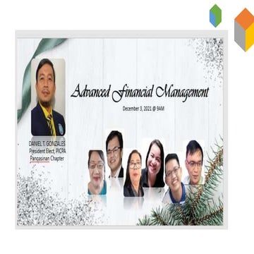 Financial Management  for Co-ops