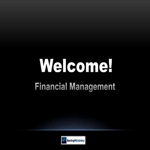 Financial Benchmarks for managed services providers