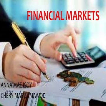 Financial markets