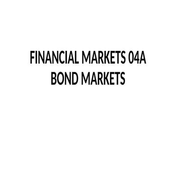 FINANCIAL MARKETS 04Av vyttyg yyyyg hyttvtyt6yy6v