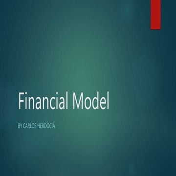 Financial model