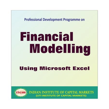 Professional programme on Financial modelling using Microsoft Excel