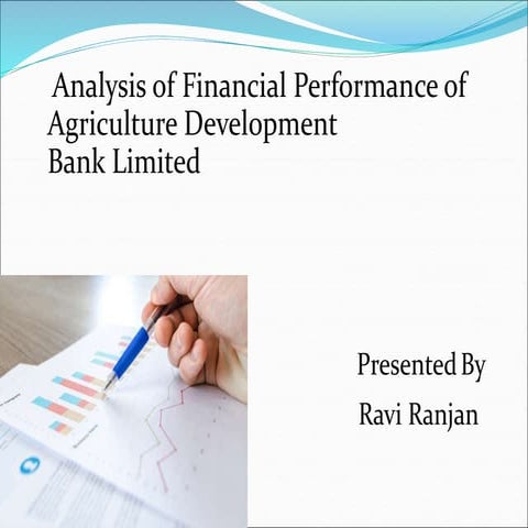 Agriculture Development Bank Financial performance Analysis 