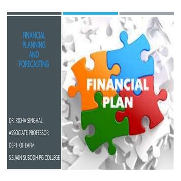 FINANCIAL PLANNING