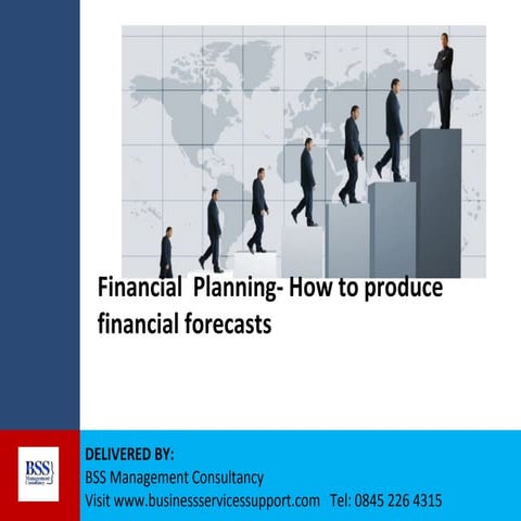 Financial Planning- Putting Together Sales And Expenditure Budget