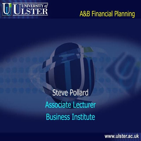 Financial Planning Creative Industries