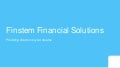 Financial planning | Finstem Financial Solutions