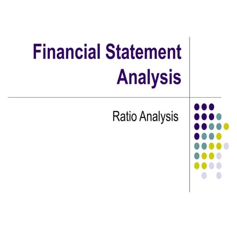 Financial ratios
