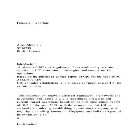 Kieso Ch01 Financial Reporting and Accounting Standards | PPT