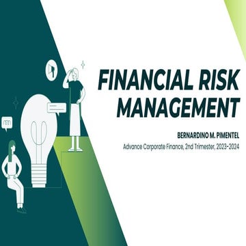 Financial Risk Management Report (PhD Class)