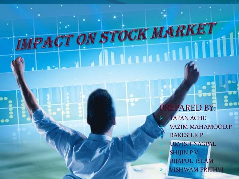 Financial scams impact on stock market or