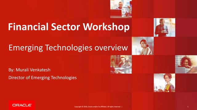 Overview about Emerging Technologies